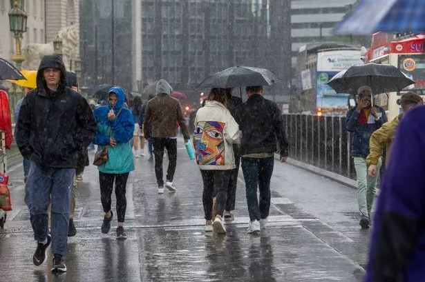 Heavy rain is set to hit Coventry and Warwickshire 