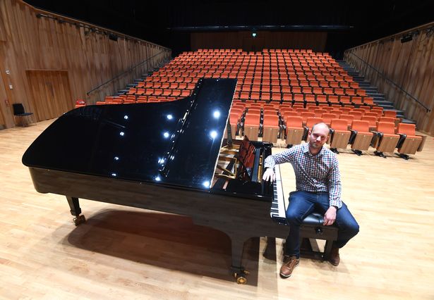 The 400-seat acoustical seating is designed for a range of musical performances