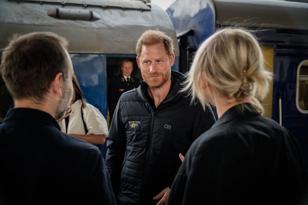 Prince Harry in Kyiv, Ukraine