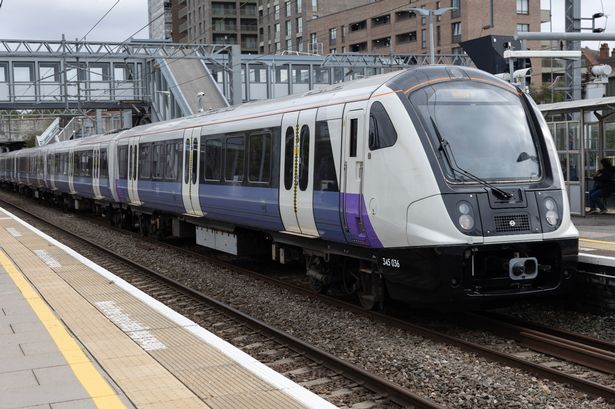 An Elizabeth line train in Acton Main Line station in West London, Britain 18 September 2025. Facundo Arrizabalaga/MyLondon