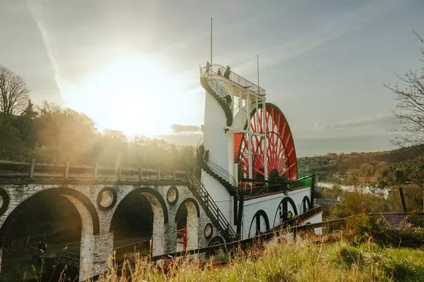 Laxey Wheel, also known as Lady Isabella