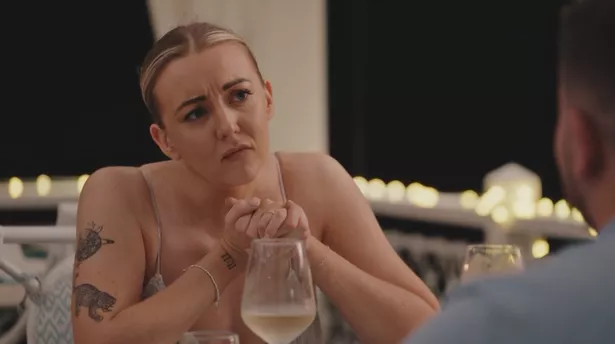 Sarah confronted her groom in Monday night's episode of MAFS