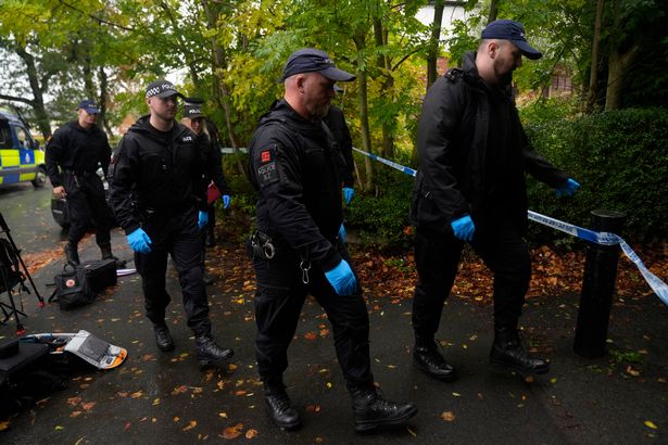 Police investigating the attack