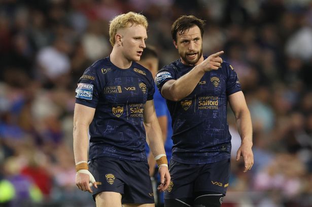 Hull KR's Louix Gorman featured on loan at Salford Red Devils in 2025.