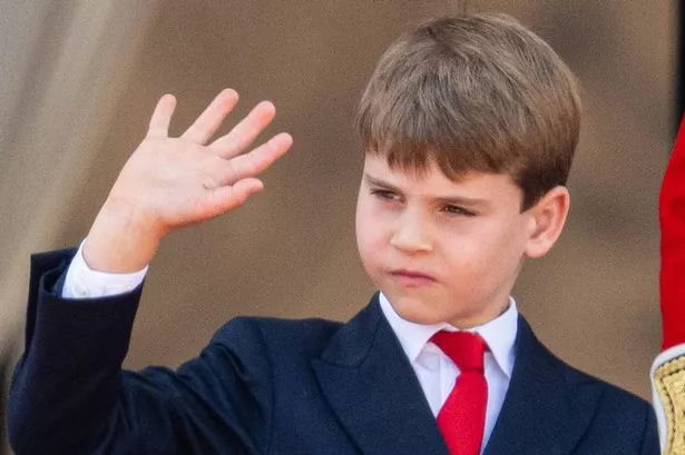 Prince Louis of Wales during Trooping The Colour 2025