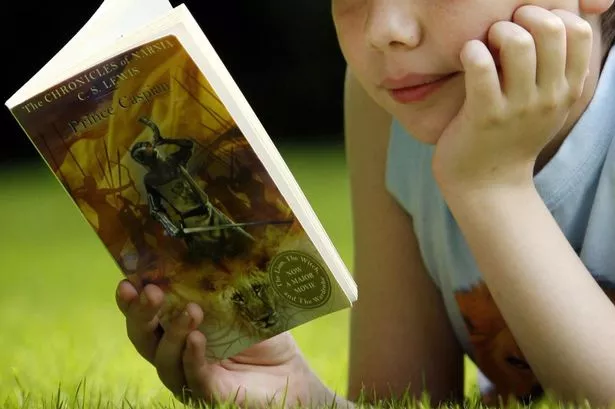 A picture of a child reading