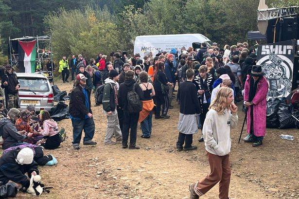 Drum and base rave in Holme Valley
