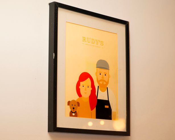 Rudy's was founded by Jim Morgan and Kate Wilson and named after their dog