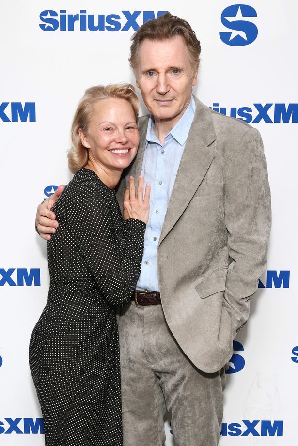 Pamela and Liam star alongside each other in The Naked Gun