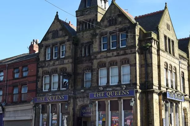 The Queens Pub on Knowsley Road, Bootle, Liverpool.
