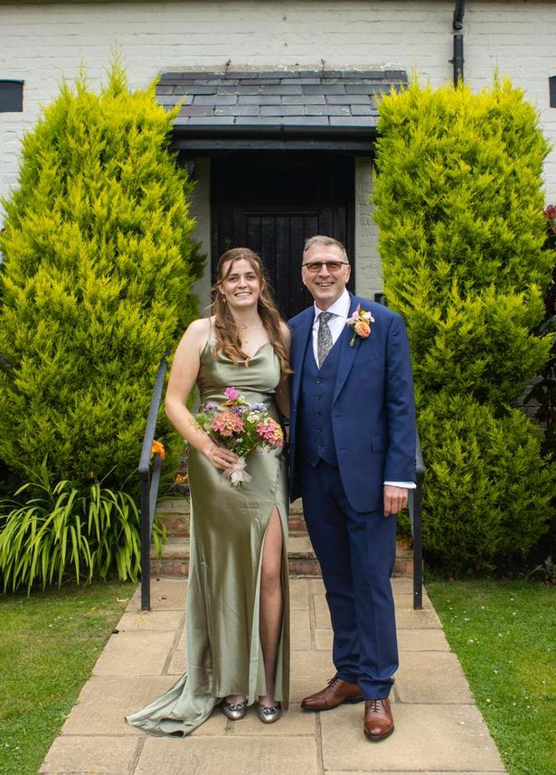 She remembers visiting her dad in hospital after school as a child