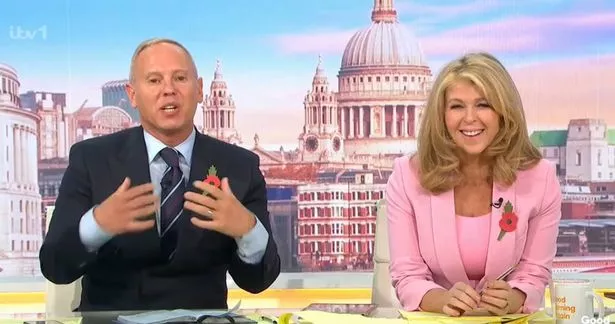 Rob Rinder and Kate Garraway
