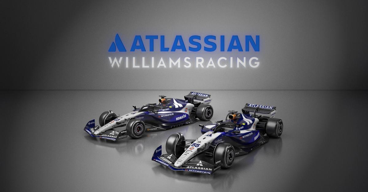 Williams Unveils Iconic 2002 Look to Celebrate Atlassian Partnership