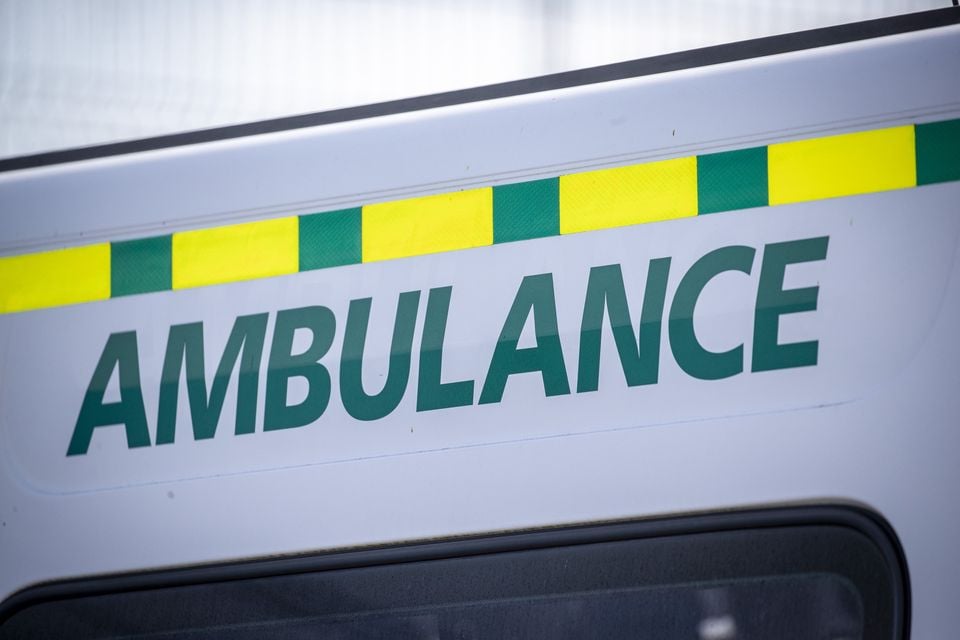Ambulance stock image. Picture: Aodhan Roberts/Belfast Telegraph