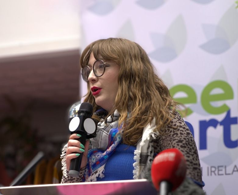 Green Party councillor Áine Groogan