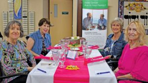 L to R: Harriet Starr, Joyce Seder, Rhoda Gross, Marjorie Friedman.