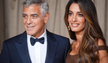 Celebrities flock to George Clooney’s awards event in London