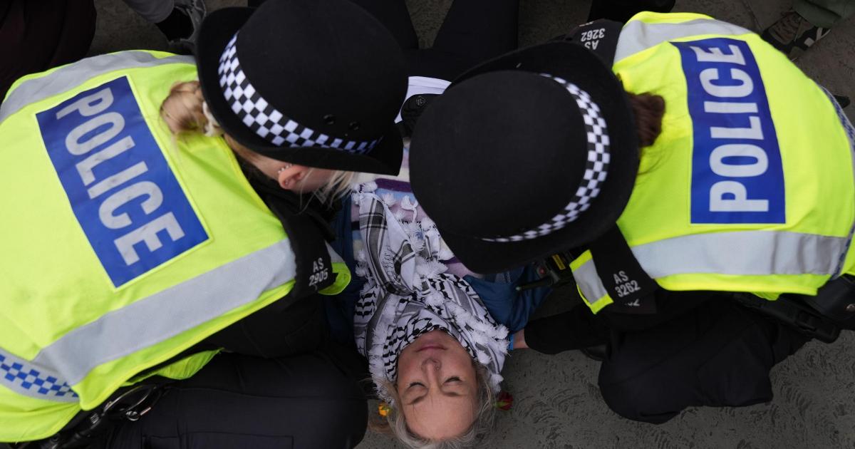 Police arrest more than 440 people over Palestine Action support