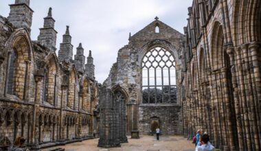 This now ruined abbey was once Scotland's centre of power