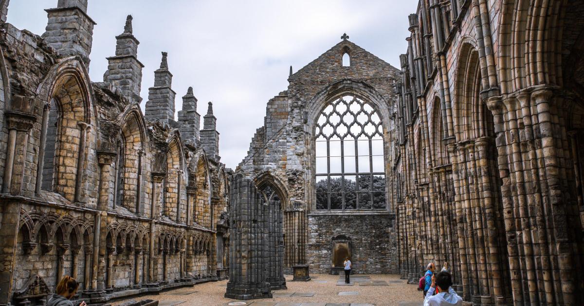 This now ruined abbey was once Scotland's centre of power