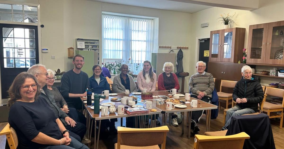 Labour MP Chris Murray visits Musselburgh Meeting Centre