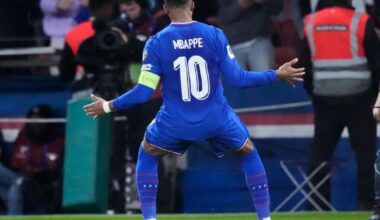 Kylian Mbappe nets for 10th-successive match as France ease to Azerbaijan win