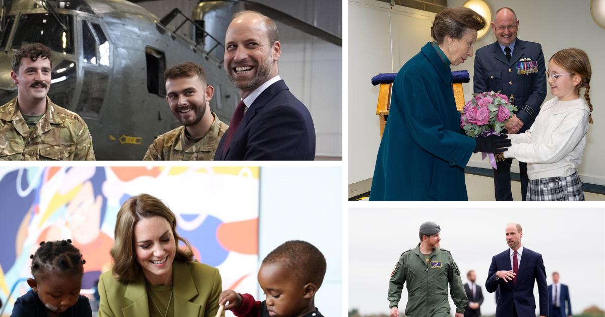 Kate Middleton and Prince William visit Oxfordshire