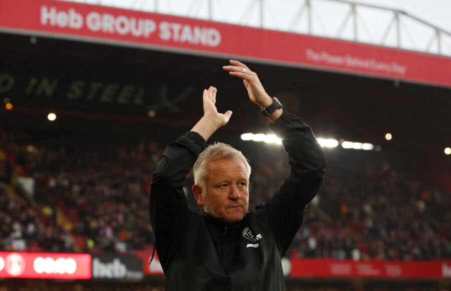 SUFC - Sheffield United manager Chris Wilder before the match