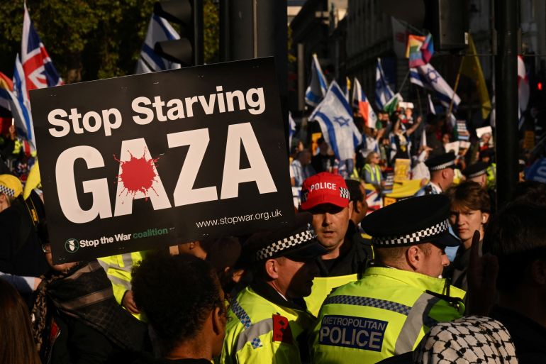 ISRAEL-PALESTINIANS/BRITAIN-PROTEST