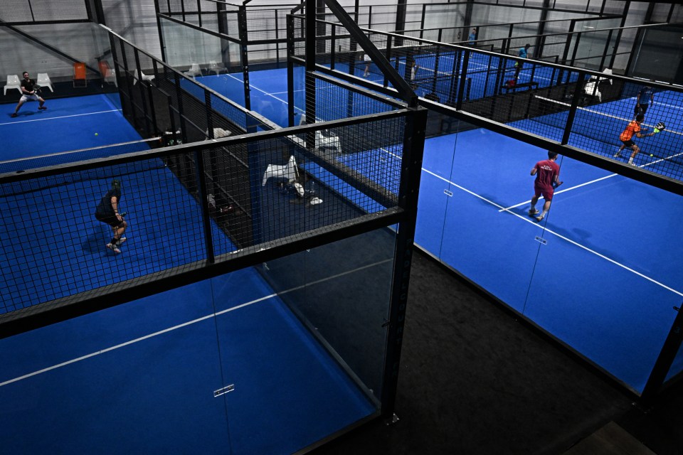 There are now 70,000 padel courts worldwide, with the sport experiencing a boom lately