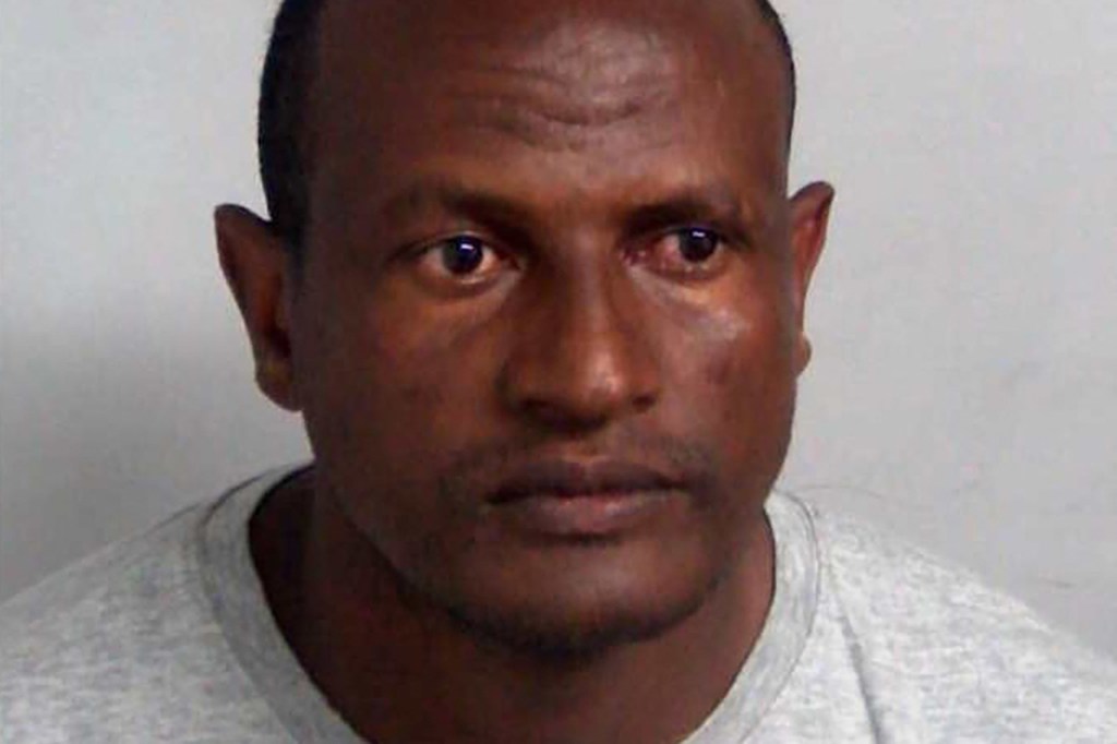 Mugshot of Ethiopian asylum seeker Hadush Gerberslasie Kebatu.