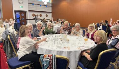 Ladies charity lunch.