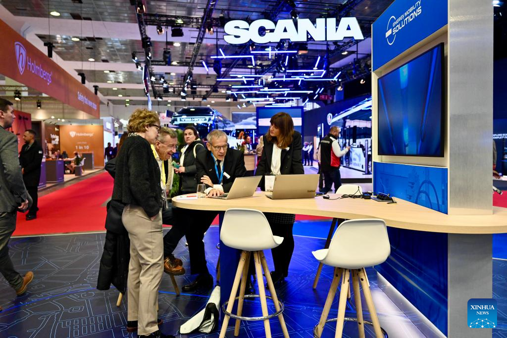 27th edition of Busworld Europe held at Brussels Expo in Belgium-Xinhua