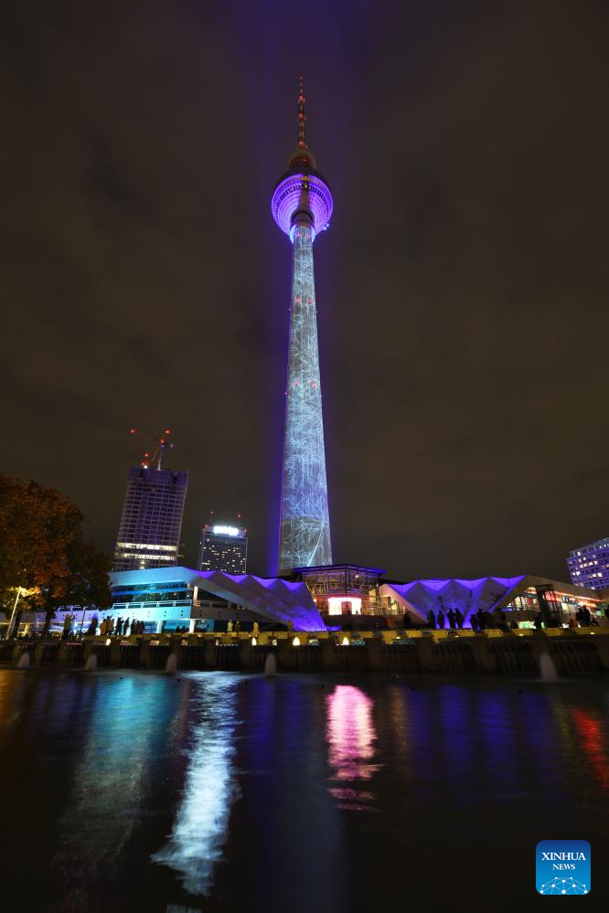 2025 Festival of Lights held in Berlin, Germany-Xinhua