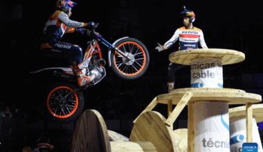 2025-2026 FIM X-Trial World Championship held in Madrid, Spain-Xinhua