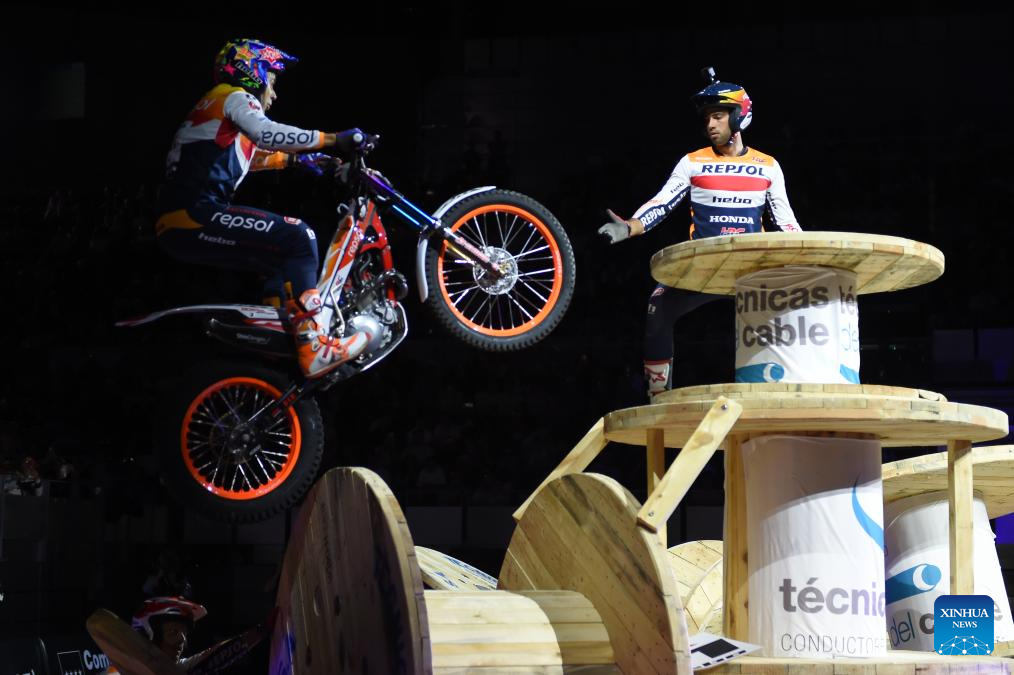 2025-2026 FIM X-Trial World Championship held in Madrid, Spain-Xinhua