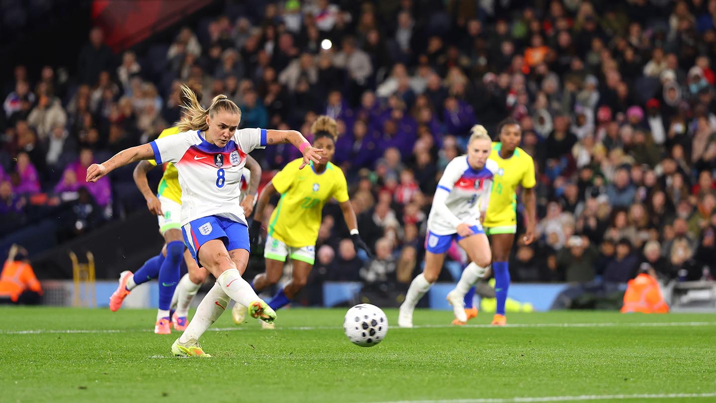 Match Centre: England 1-2 Brazil