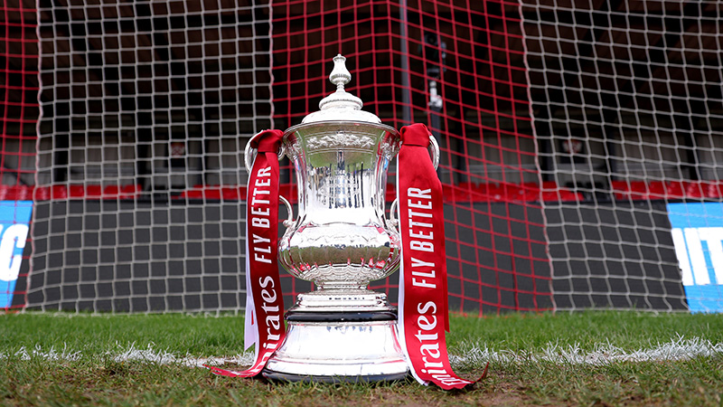 Which FA Cup fourth round qualifying ties will be televised and when is the first round proper draw?