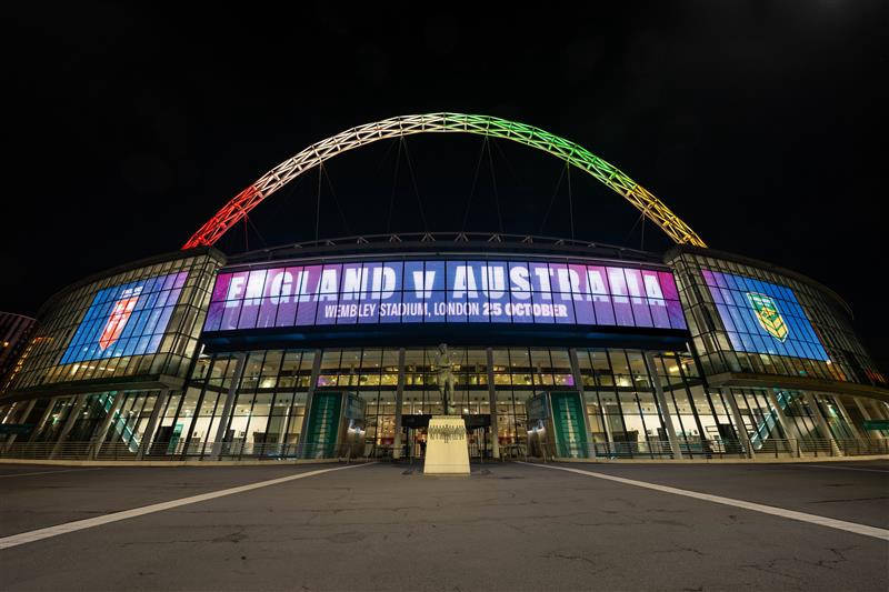 Eng Auz wembley arch