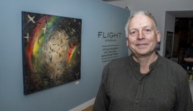 Artist Paul Bloomer’s work takes Flight at exhibition celebrating ’25 years of creativity’