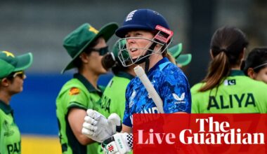 England v Pakistan: Women’s Cricket World Cup – live | Women's Cricket World Cup