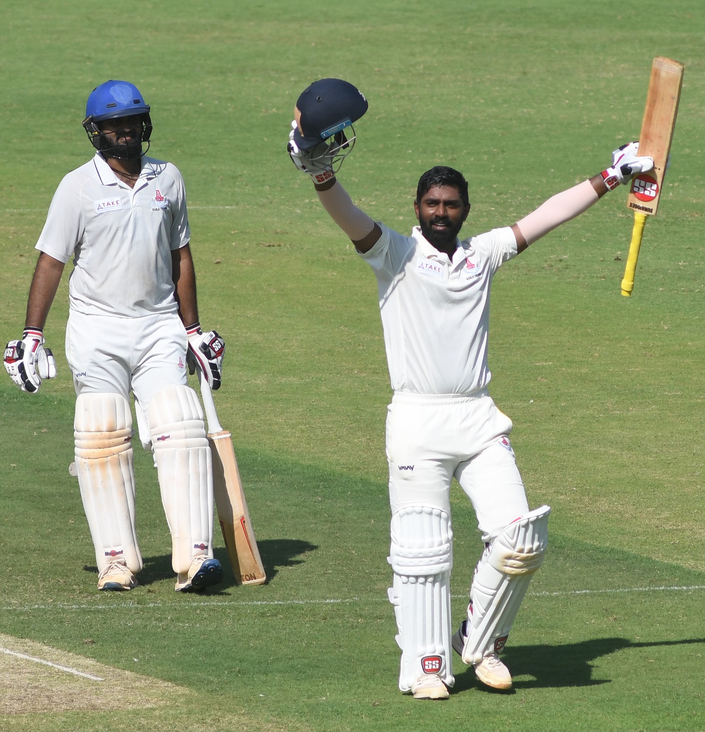 Mukund marked his 100th Ranji Trophy game, against Railways in 2020, with his 30th first-class hundred