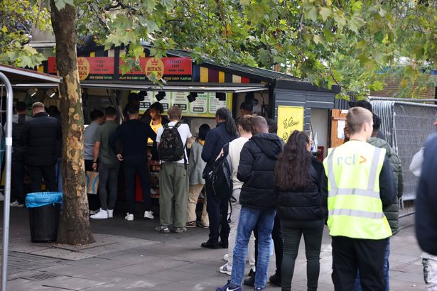 Rita's Reign in Manchester's Piccadilly Gardens.