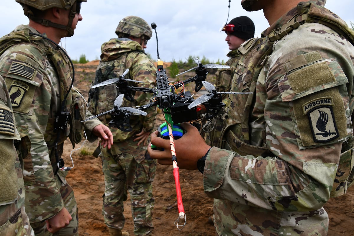 Drones could replace large US Army units in Europe, expert suggests
