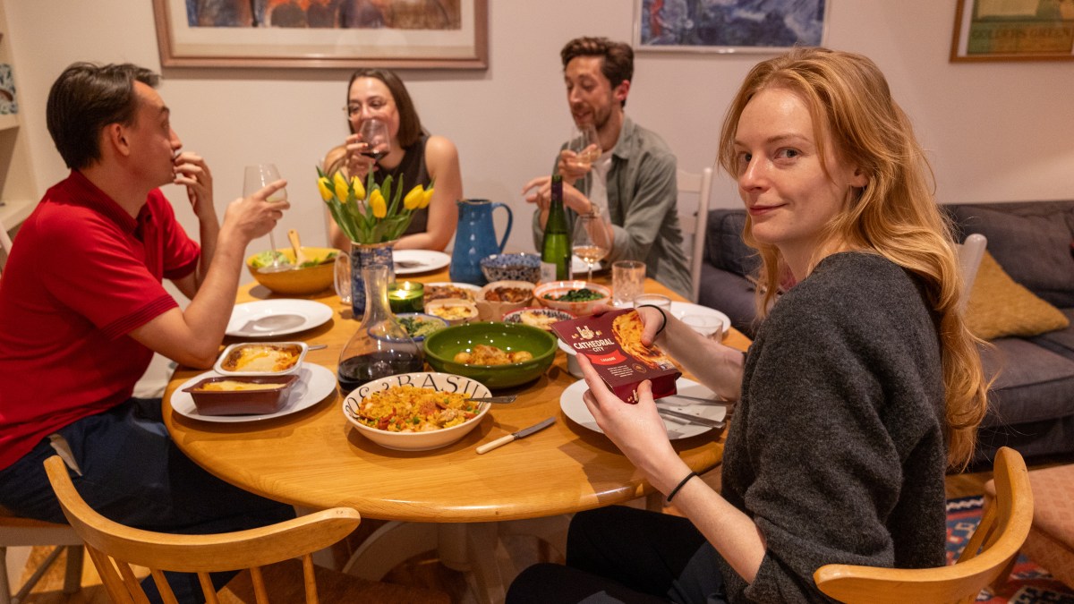 A ready-meal dinner party. Canny or calamity? We tucked in