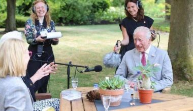 King Charles takes the lead from Meghan Markle as he makes podcast with Hollywood star