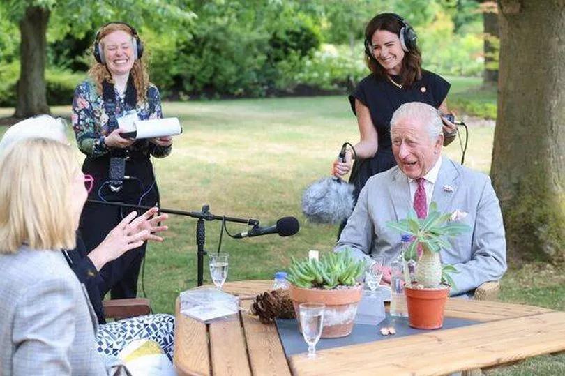 King Charles takes the lead from Meghan Markle as he makes podcast with Hollywood star