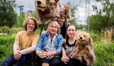 Cromarty visit for theatre show dedicated to Scotland’s favourite grizzly bear Hercules