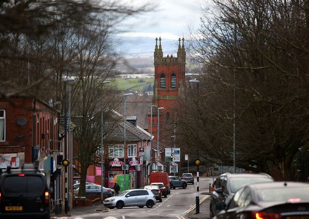Chadderton Way near Westwood, Oldham. 