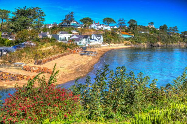 Abersoch harbour beach